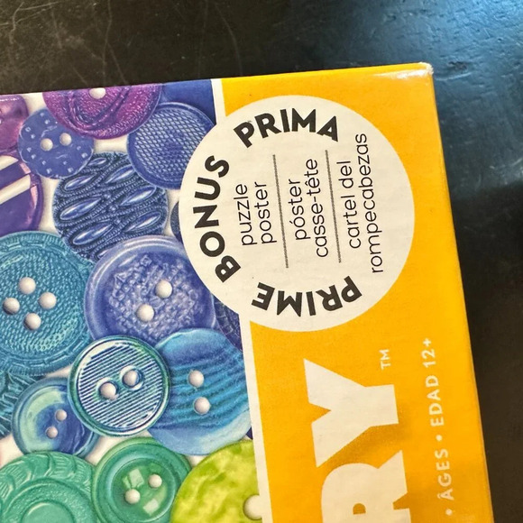 CEACO Colorful Button High Quality 750 Piece Puzzle Color Story - Picture 5 of 6